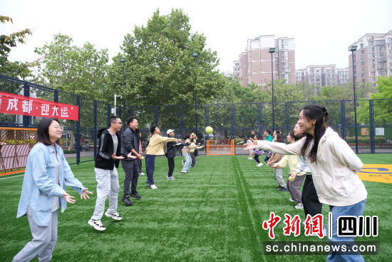 图为成都双流久居福运动公园。成都市双流区供图 图为成都双流久居福运动公园。成都市双流区供图