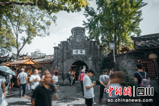 成都宽窄巷子。兴业银行成都分行 供图 成都宽窄巷子。兴业银行成都分行 供图