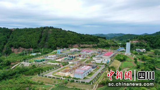 天府气田致密气日产量突破1000万立方米。西南油气田 供图 天府气田致密气日产量突破1000万立方米。西南油气田 供图
