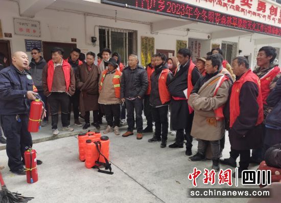 应急演练现场。 应急演练现场。