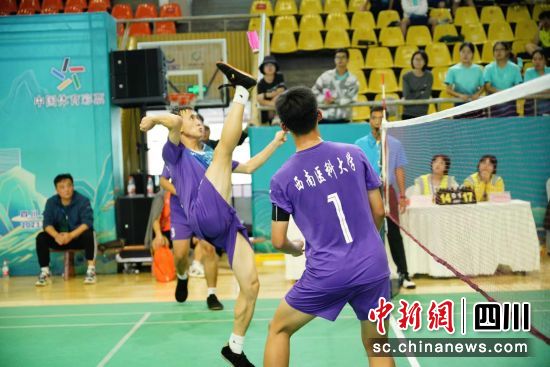 比赛现场。西南医科大学供图 比赛现场。西南医科大学供图