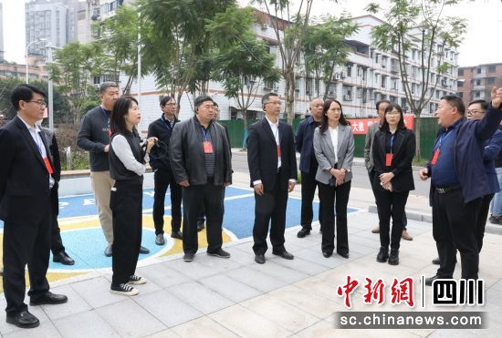 视察现场。贡井融媒 供图 视察现场。贡井融媒 供图