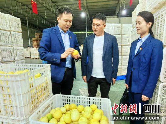 农行工作人员上门提供金融服务。四川农行 供图 农行工作人员上门提供金融服务。四川农行 供图