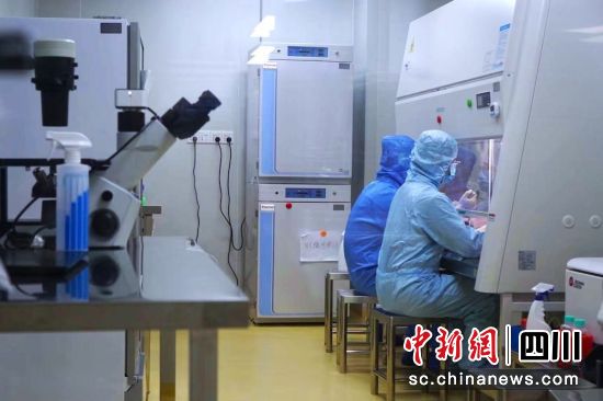 康德赛医疗疫苗研发实验室。兴业银行成都分行 供图 康德赛医疗疫苗研发实验室。兴业银行成都分行 供图