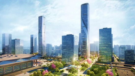 成都站改造后效果图,来源:金牛区官方公众号 成都站改造后效果图,来源:金牛区官方公众号