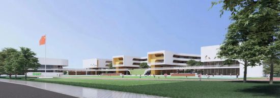 龙江路小学新都校区效果图,来源:新都区官方公众号 龙江路小学新都校区效果图,来源:新都区官方公众号
