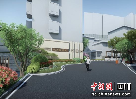 改造更新设计效果图。游通 摄 改造更新设计效果图。游通 摄