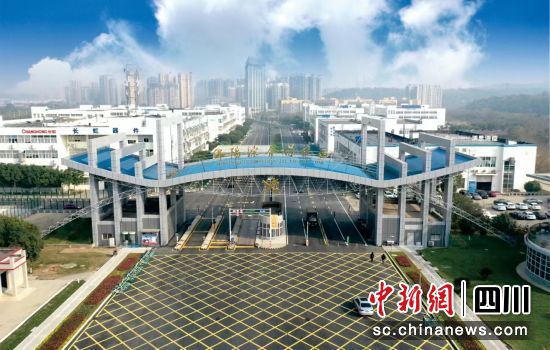 绵阳综合保税区。 刘军 摄 绵阳综合保税区。 刘军 摄