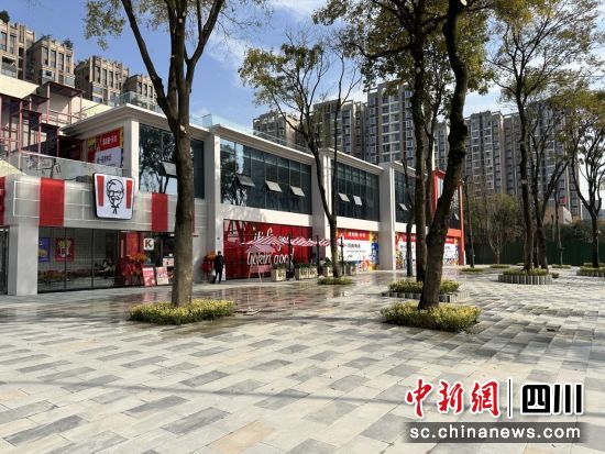 宽敞的社区公共空间。(清江社区供图) 宽敞的社区公共空间。(清江社区供图)