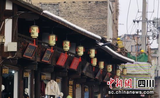 改造进行中。富顺融媒 供图 改造进行中。富顺融媒 供图