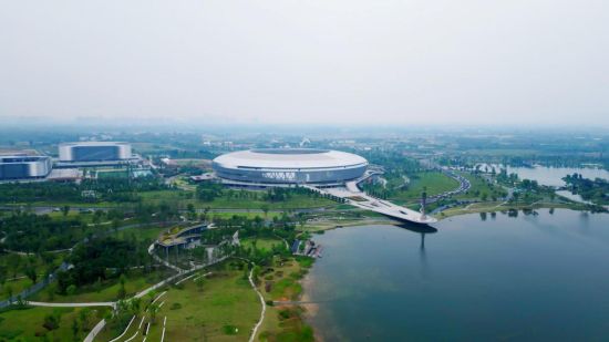 东安湖体育公园(世界大运公园)实拍图,钟新摄 东安湖体育公园(世界大运公园)实拍图,钟新摄