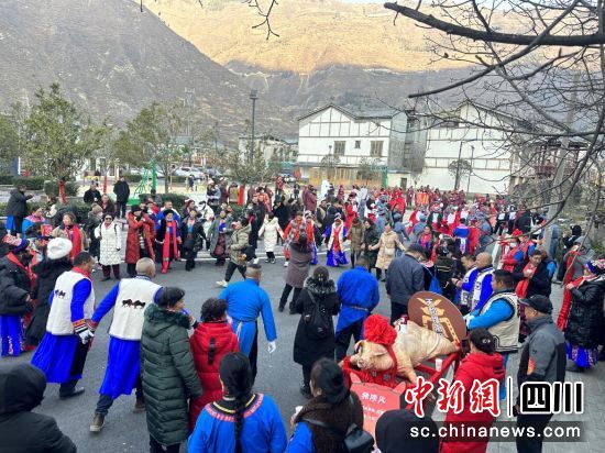 活动现场。汶川县委宣传部 供图 活动现场。汶川县委宣传部 供图