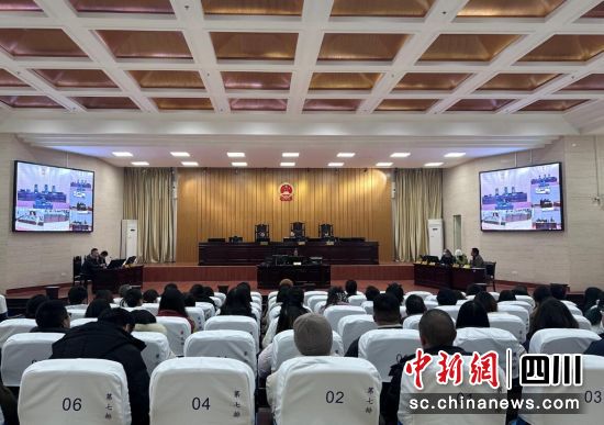 旁听庭审活动。汶川县委宣传部 供图 旁听庭审活动。汶川县委宣传部 供图