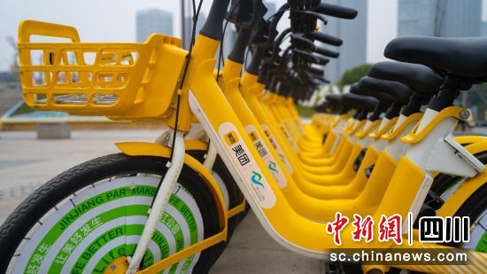联名单车。美团 供图 联名单车。美团 供图