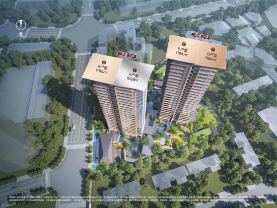 建发·望江云启意境图。建发·望江云启供图 建发·望江云启意境图。建发·望江云启供图