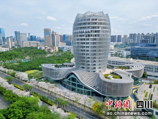 四川省妇女儿童中心实景图。 (四川省妇联 供图) 四川省妇女儿童中心实景图。 (四川省妇联 供图)