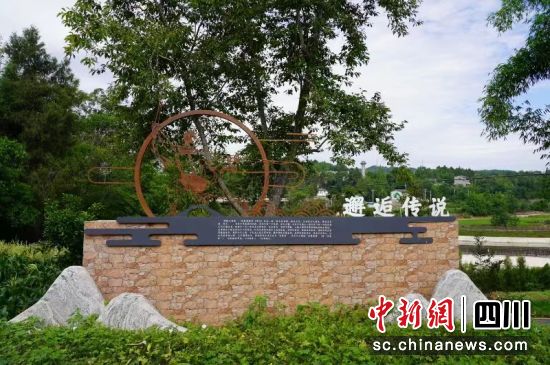 芙蓉溪配套景观打造。 江油市委宣传部供图 芙蓉溪配套景观打造。 江油市委宣传部供图