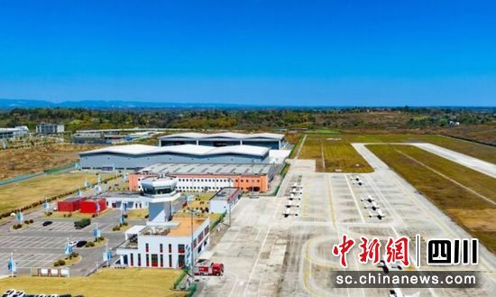 自贡航空产业园。贡井融媒 供图 自贡航空产业园。贡井融媒 供图