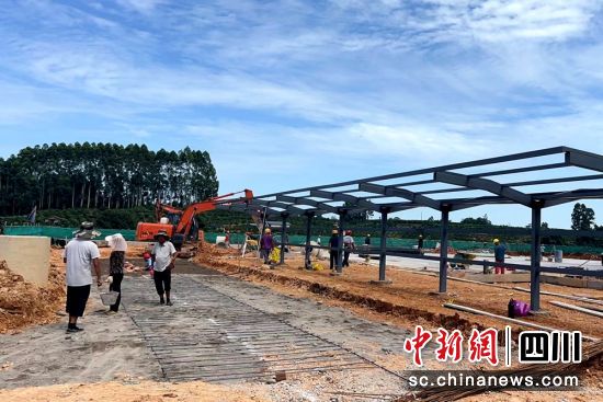 未来社区项目建设现场。陈静 摄 未来社区项目建设现场。陈静 摄