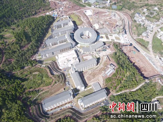 一期项目航拍。 中建三局供图 一期项目航拍。 中建三局供图