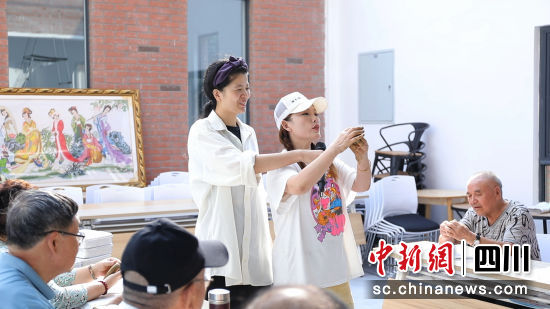 活动现场。 德阳市孝感街道供图 活动现场。 德阳市孝感街道供图