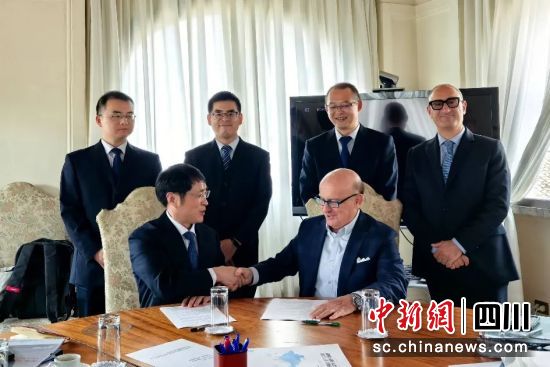 签约仪式。东方电气集团 供图 签约仪式。东方电气集团 供图