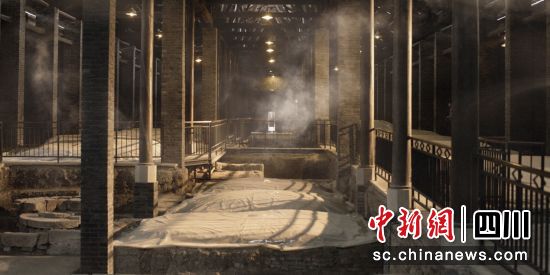 水井坊博物馆遗址区。水井坊供图 水井坊博物馆遗址区。水井坊供图