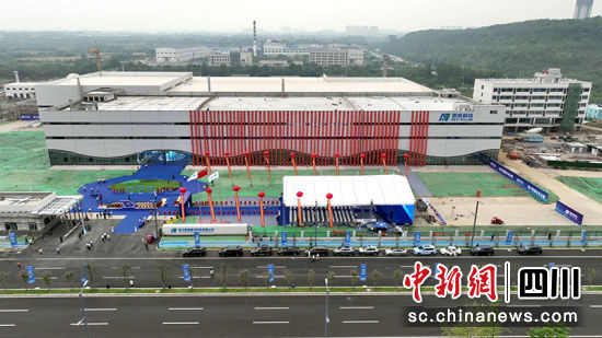 恩泰科技绵竹基地。 绵竹市委宣传部供图 恩泰科技绵竹基地。 绵竹市委宣传部供图