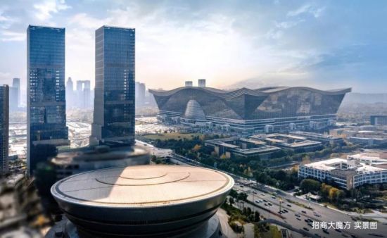 招商大魔方实景图。招商蛇口供图 招商大魔方实景图。招商蛇口供图