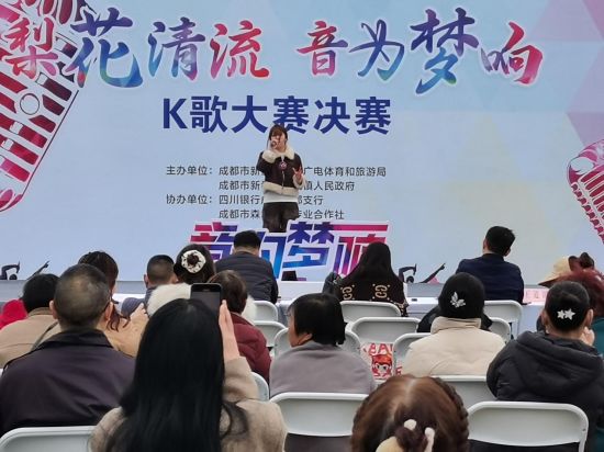 图为:清流梨花文化旅游季开展特色活动 图为:清流梨花文化旅游季开展特色活动