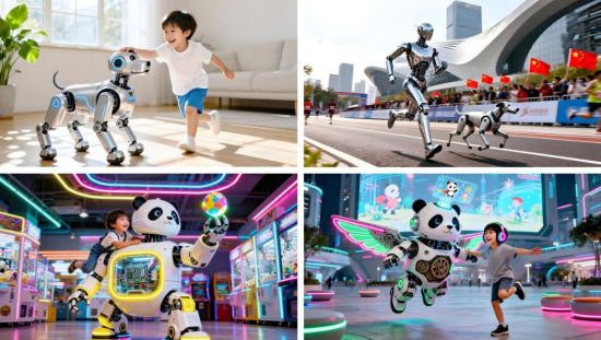 周巧旻作品《奔跑吧,成都》 周巧旻作品《奔跑吧,成都》