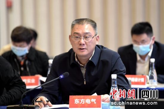 企业代表发言。四川税务供图 企业代表发言。四川税务供图