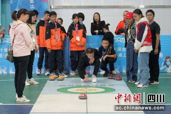 比赛现场。温江区残联 供图 比赛现场。温江区残联 供图