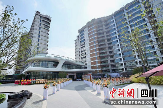 成都京东方智慧医养社区项目。李建 摄 成都京东方智慧医养社区项目。李建 摄