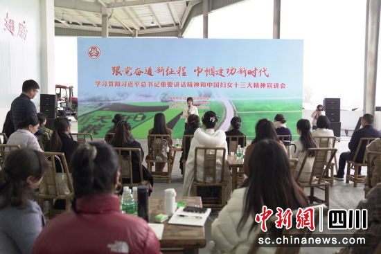 宣讲会现场。成都市妇联 供图 宣讲会现场。成都市妇联 供图