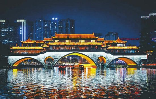 成都安顺廊桥(资料图片)。 记者 向宇 摄 成都安顺廊桥(资料图片)。 记者 向宇 摄