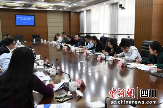 座谈会现场。四川税务供图 座谈会现场。四川税务供图