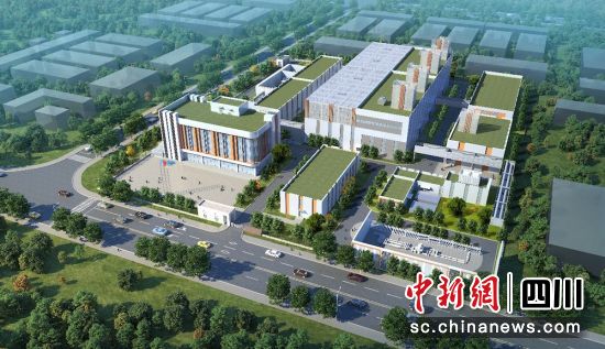 项目鸟瞰图。彭建 供图 项目鸟瞰图。彭建 供图