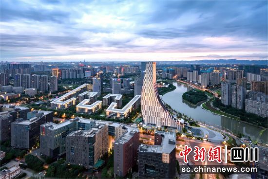 图为成都高新区。天府软件园 供图 图为成都高新区。天府软件园 供图