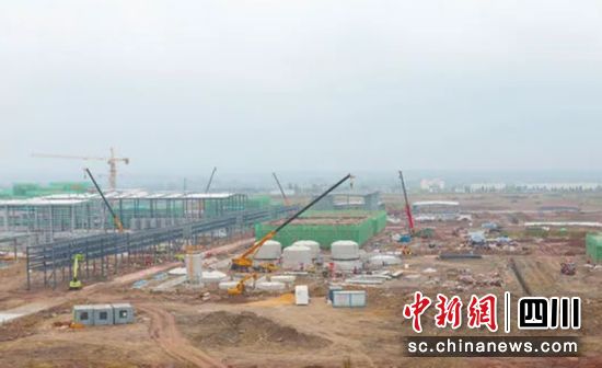 施工现场。沿滩融媒 供图 施工现场。沿滩融媒 供图