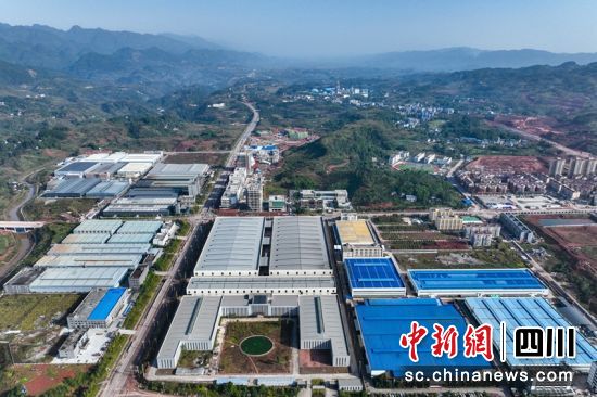 川渝高竹新区一角。四川税务供图 川渝高竹新区一角。四川税务供图