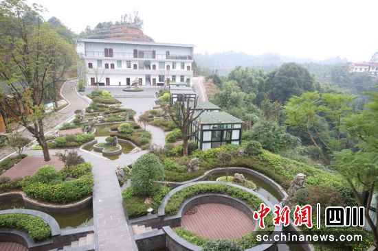 茶乡村三产融合产业园。 叶昌荣 摄 茶乡村三产融合产业园。 叶昌荣 摄