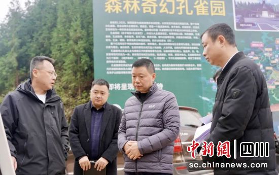 调研检查现场。雨城融媒 供图 调研检查现场。雨城融媒 供图
