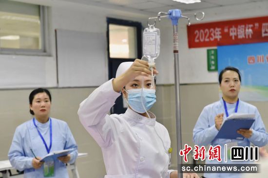 比赛现场。成都铁路卫生学校供图 比赛现场。成都铁路卫生学校供图