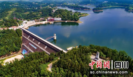 鲁班湖。 三台县委宣传部供图 鲁班湖。 三台县委宣传部供图