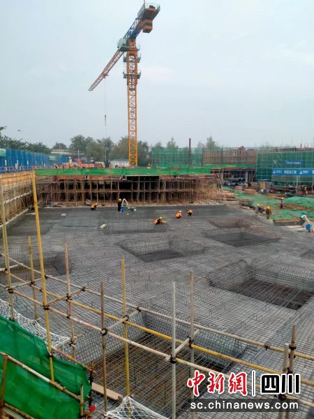 项目施工现场。黄进喜 摄 项目施工现场。黄进喜 摄