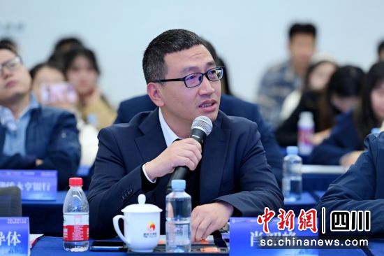 专家点评指导。成都现代金融产业生态圈联盟 供图 专家点评指导。成都现代金融产业生态圈联盟 供图
