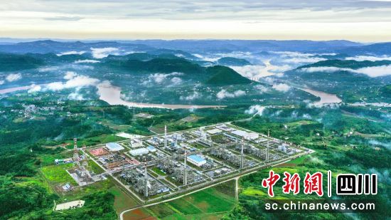 中国石化旗下四川元坝气田。中国石化西南石油局 供图 中国石化旗下四川元坝气田。中国石化西南石油局 供图