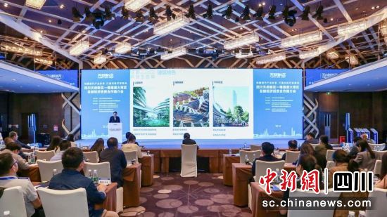 企业推介现场。四川天府新区管委会 供图 企业推介现场。四川天府新区管委会 供图