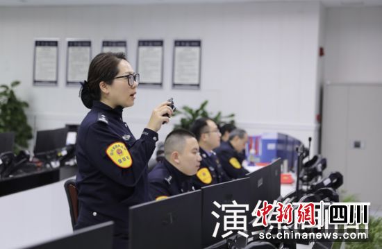 演练现场。四川省监狱管理局供图 演练现场。四川省监狱管理局供图